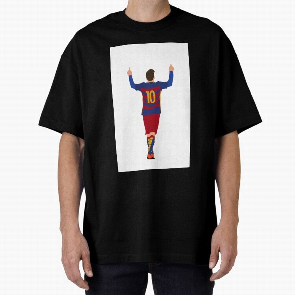Lionel Messi - FC Barcelona Essential T-Shirt Spotlight Match Day Hype around FIFA World Cup 2026 Group Stage, Haaland and Mbappe, Spain, Stadium Memories, Football Loyalty, International Chants and Championship Tradition; Perfect for Fans,