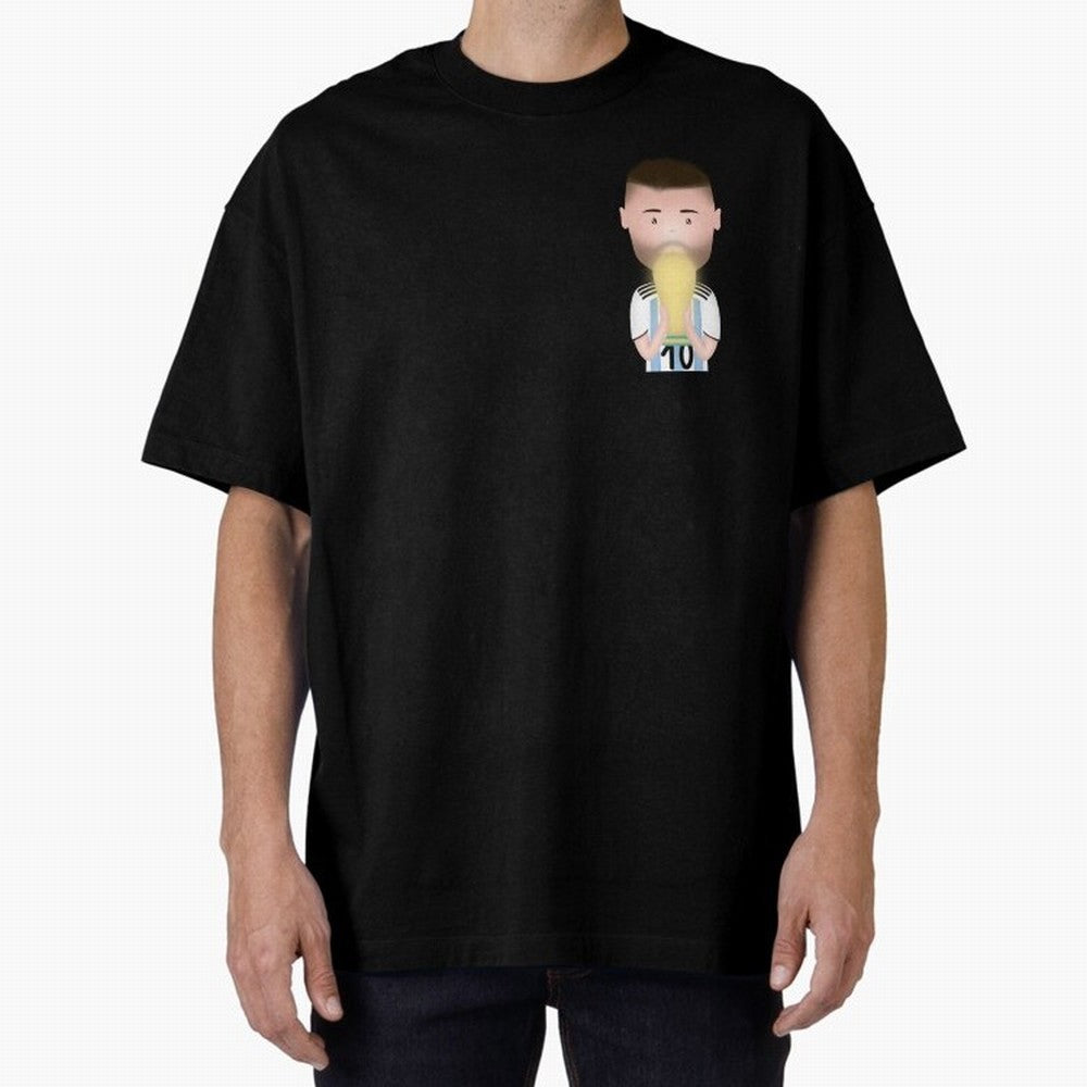 Messi Classic T-Shirt Fuel Match Day Hype around FIFA World Cup 2026, Mbappe and Neymar, England, France and Netherlands, Tournament Hype, Historic Matchups, Family Viewing Parties and Global Sports Pride; Ideal for Fans Who Follow Messi, Cristiano