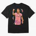 Argentina World Champs Messi Number Oversized T-Shirt Showcase FIFA World Cup 2026 for Fans of Cristiano Ronaldo, Haaland and CR7 and Brazil, Bringing Global Supporter Spirit, Legendary Goals, National Colors and Tournament Celebration; Made for