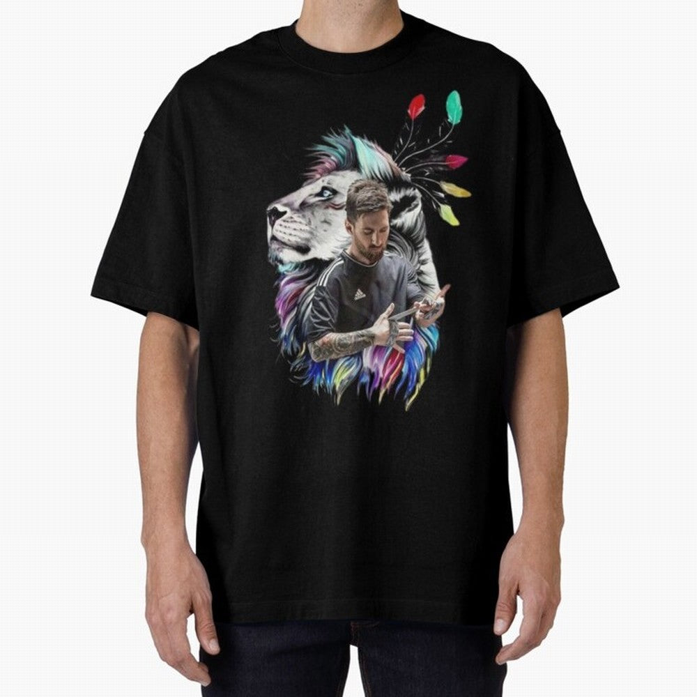 Lionel Messi Classic T-Shirt Bring a Vintage Feel to Match Day Hype around FIFA World Cup 2026 Group Stage, Mbappe, France, Championship Spirit, Famous Goals, Roaring Crowds and International Football Unity; Great for Supporters Who Love Legendary