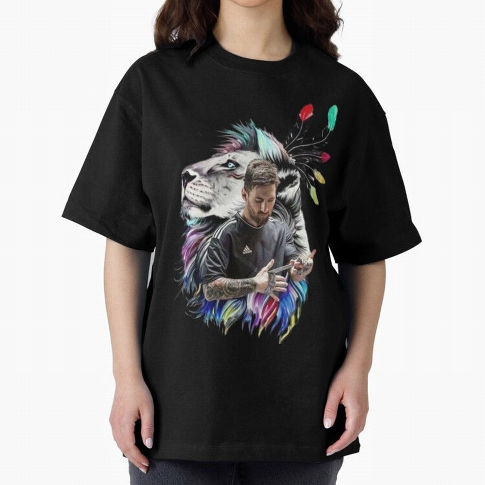 Lionel Messi Classic T-Shirt Bring a Vintage Feel to Match Day Hype around FIFA World Cup 2026 Group Stage, Mbappe, France, Championship Spirit, Famous Goals, Roaring Crowds and International Football Unity; Great for Supporters Who Love Legendary