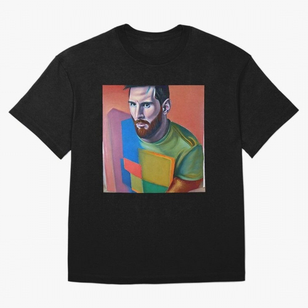 Lionel Oversized T-Shirt Bring World Football Passion into Global Football Passion for FIFA World Cup 2026 USA Canada Mexico, Centered on Mbappe, France and Portugal, Football Passion, Legendary Performances, Festival Vibes and Supporter Community;