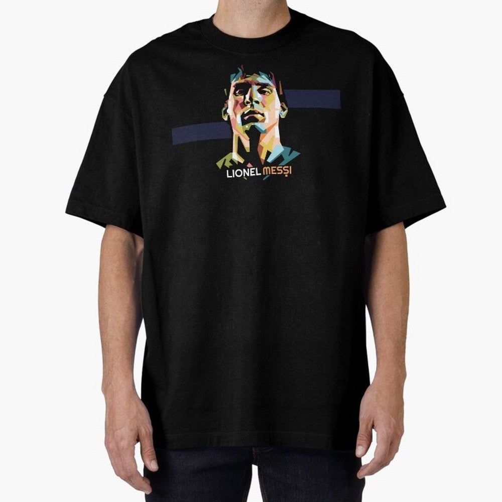 Lionel Messi Magic Oversized T-Shirt Make Memories around Global Football Passion for FIFA World Cup 2026, Made for CR7, Netherlands, Game Day Rituals, Football Legends, Country Pride and the Road to the Final; Created for Match Day Parties, Soccer