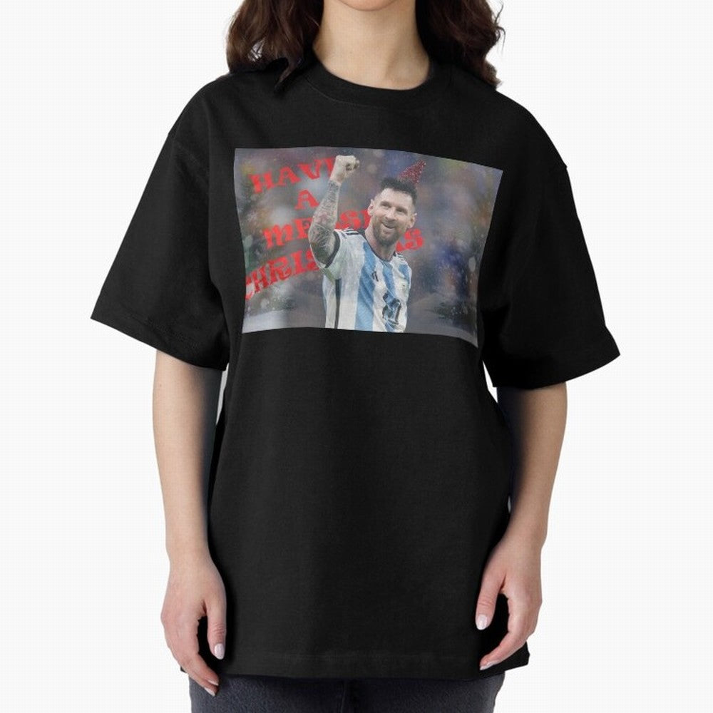 Have a Messi Christmas Classic T-Shirt Honor the FIFA World Cup 2026 Journey through Haaland and Mbappe Highlights, Brazil, Portugal and Argentina Pride, Vintage Soccer Flavor, Modern Football Stars, National Flags and Final Night Emotion; Great