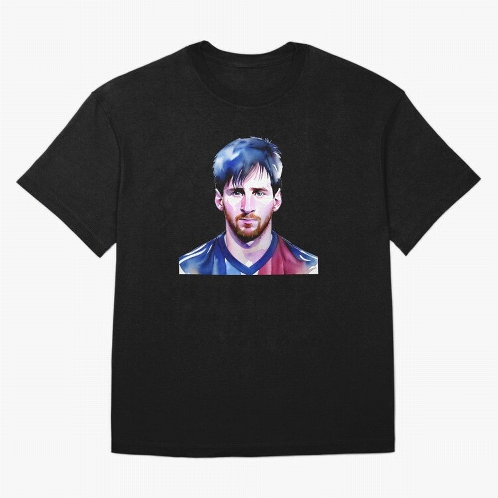 Leo Messi Watercolor | Argentina flag Classic T-Shirt Remember the FIFA World Cup 2026 Journey through Cristiano Ronaldo Highlights, Argentina and Brazil Pride, Classic Soccer Heritage, Championship Pressure, Fan Loyalty and International Pride;