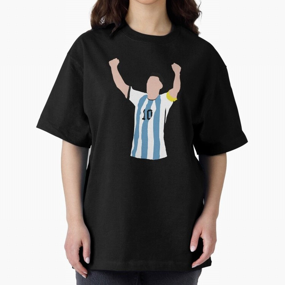 Lionel Messi Classic T-Shirt Show Fan Pride Across Match Day Hype around FIFA World Cup 2026 Group Stage, Neymar, Haaland and Cristiano Ronaldo, Brazil, Portugal and Argentina, Champion Mindset, Group Stage Buzz, Knockout Tension and Passionate Fan