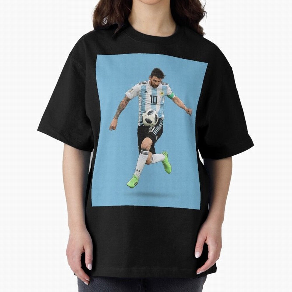 Leo Classic T-Shirt Feel the Trophy Chase of Match Day Hype around FIFA World Cup 2026 USA Canada Mexico, Messi, Neymar and Mbappe, Argentina, France and Brazil, Football Passion, Legendary Performances, Festival Vibes and Supporter Community;