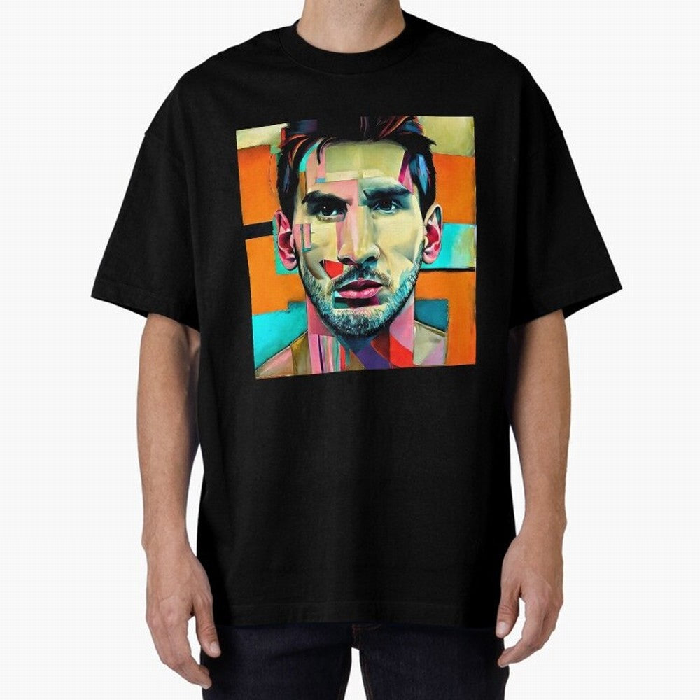 Messi on modern art Classic T-Shirt Celebrate Fan Favorites in the FIFA World Cup 2026 Group Stage Journey through Haaland Highlights, Brazil, Portugal and Argentina Pride, Classic Soccer Heritage, Championship Pressure, Fan Loyalty and