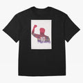 Lionel Messi Artwork Oversized T-Shirt Remember Iconic Moments from FIFA World Cup 2026 USA Canada Mexico Spirit, Inspired by Brazil, Messi and Cristiano Ronaldo, Tournament Hype, Historic Matchups, Family Viewing Parties and Global Sports Pride;