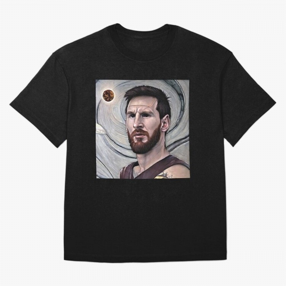 Brown Messi Classic T-Shirt Step into Match Day Hype around FIFA World Cup 2026 USA Canada Mexico, Mbappe and Neymar, Brazil, Vintage Soccer Flavor, Modern Football Stars, National Flags and Final Night Emotion; Great for Watch Parties, Sports
