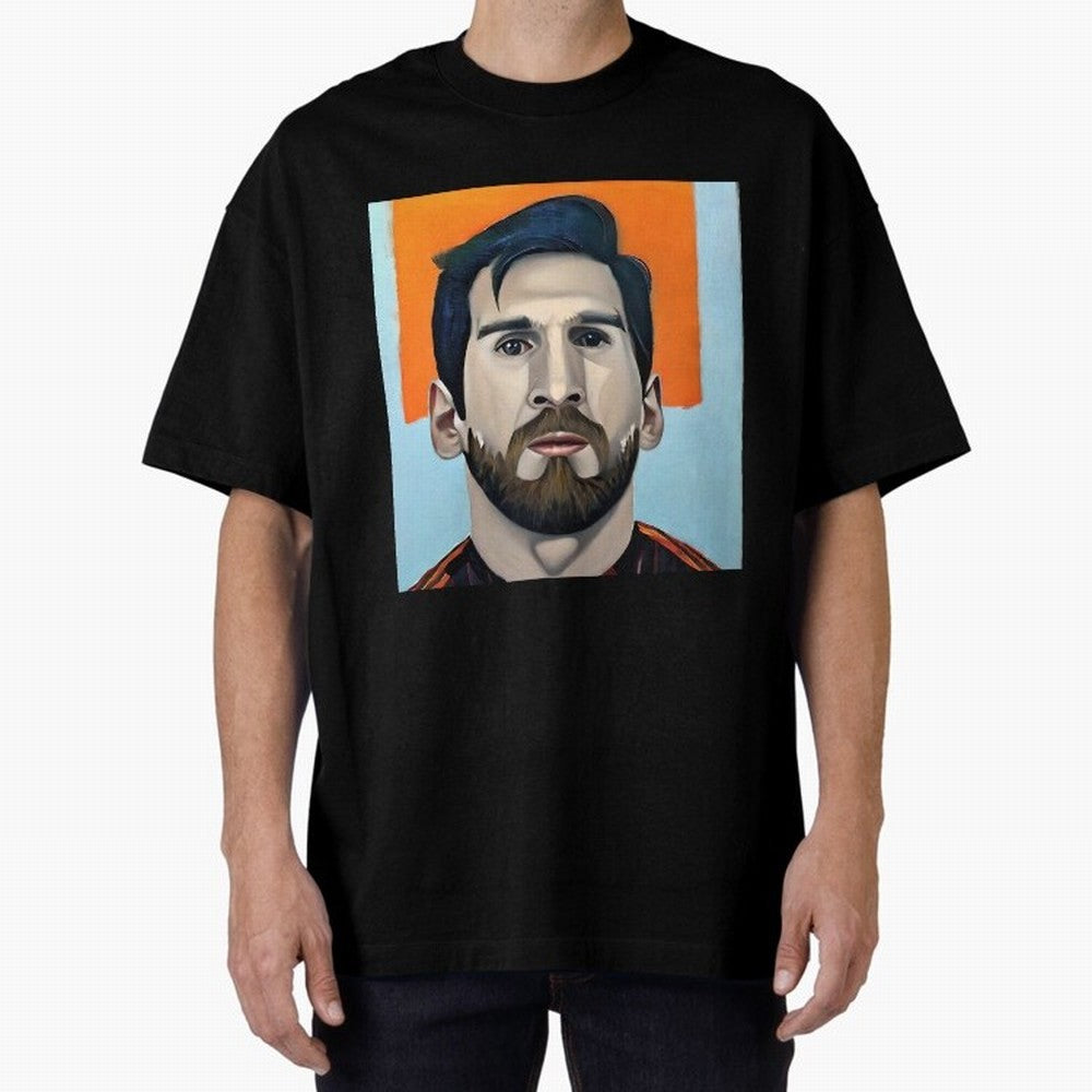 portrait of Messi with beard Classic T-Shirt Enjoy FIFA World Cup 2026 Group Stage Driven by Messi, Neymar and Mbappe, France Energy, Classic Soccer Heritage, Championship Pressure, Fan Loyalty and International Pride; Perfect for Supporters Who
