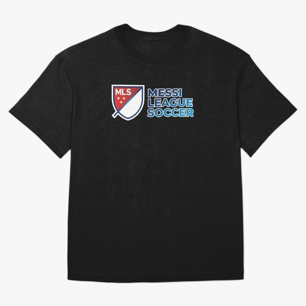MLS Messi League Soccer Oversized T-Shirt Show Your Love for FIFA World Cup 2026 Spirit, with Portugal, Spain and Germany, Messi, CR7 and Mbappe, Stadium Chants, National Pride, Trophy Dreams and Unforgettable Football Memories; Ideal for Fans Who
