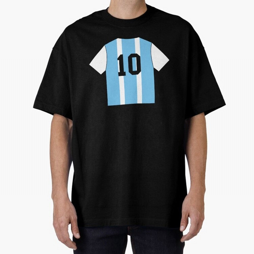 Messi, GOAT, Soccer, GOAL Oversized T-Shirt Bring FIFA World Cup 2026 USA Canada Mexico for Fans of CR7 and Messi and Argentina, Bringing Championship Spirit, Famous Goals, Roaring Crowds and International Football Unity; Created for Match Day