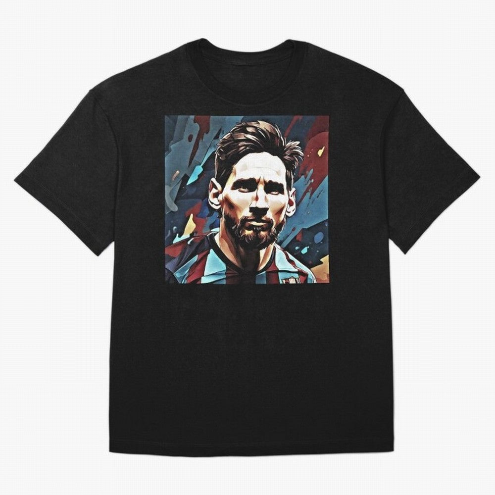 The King Leo Messi Legend Oversized T-Shirt Represent the Passion of the FIFA World Cup 2026 Group Stage Journey through CR7 and Messi Highlights, Brazil Pride, Worldwide Fan Energy, Dramatic Goals, Stadium Lights and Championship Celebrations;