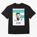 Lionel Messi Classic T-Shirt Celebrate Fan Culture around Global Football Passion for FIFA World Cup 2026 USA Canada Mexico, Capturing Neymar, Haaland and Cristiano Ronaldo, Brazil, Sports Nostalgia, International Competition, Famous Players and