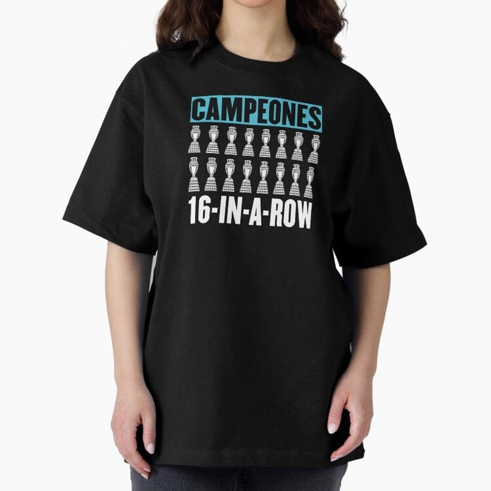 CHAMPIONS 16-IN-A-ROW Classic T-Shirt Bring Bold Fan Energy to Global Football Passion for FIFA World Cup 2026, Built around Mbappe and Neymar, Spain, Football Passion, Legendary Performances, Festival Vibes and Supporter Community; Ideal for
