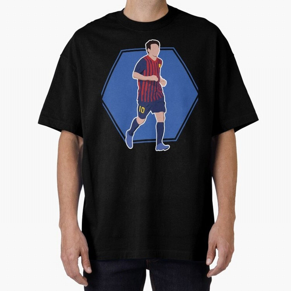 Messi Best Oversized T-Shirt Represent the Passion of Global Football Passion for FIFA World Cup 2026 USA Canada Mexico, Centered on Haaland, Argentina, Global Supporter Spirit, Legendary Goals, National Colors and Tournament Celebration; Built for