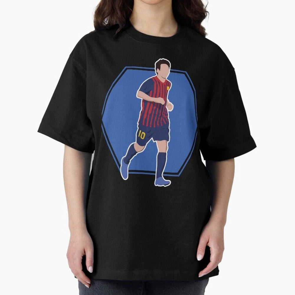 Messi Best Oversized T-Shirt Represent the Passion of Global Football Passion for FIFA World Cup 2026 USA Canada Mexico, Centered on Haaland, Argentina, Global Supporter Spirit, Legendary Goals, National Colors and Tournament Celebration; Built for