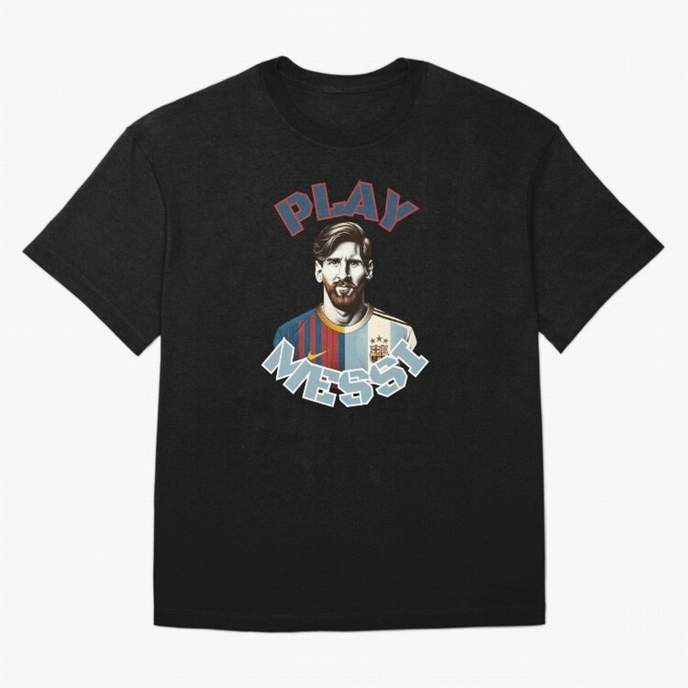 Play Messi Classic T-Shirt Bring Trophy Dreams to Global Football Passion for FIFA World Cup 2026 Group Stage, Driven by Cristiano Ronaldo, France and Portugal, Soccer Culture, Superstar Moments, National Team Dreams and Competitive Fire; Ideal for