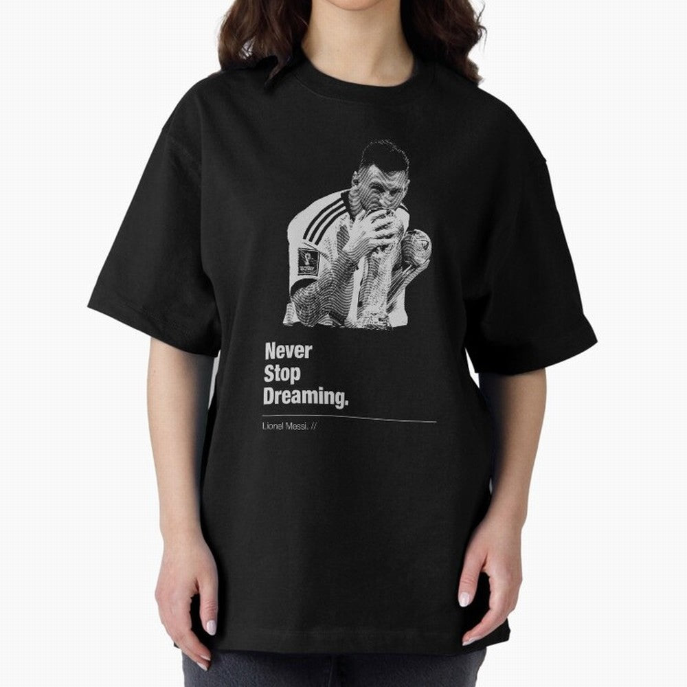 Never Stop Dreaming Classic T-Shirt Remember FIFA World Cup 2026 USA Canada Mexico Filled with Mbappe and Neymar, Spain and Netherlands Energy, Match Day Excitement, Supporter Culture, Golden Goals and Global Football Passion; Perfect for