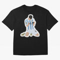 Messi Pop Art Portrait Classic T-Shirt Bring World Football Passion into Global Football Passion for FIFA World Cup 2026, Highlighting Cristiano Ronaldo, Spain and Netherlands, Game Day Rituals, Football Legends, Country Pride and the Road to the