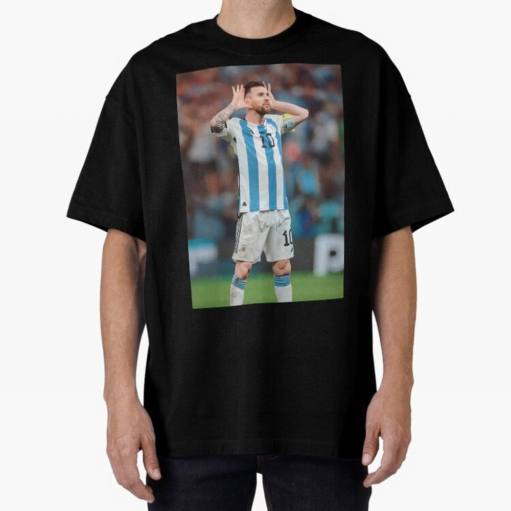 Lionel Messi In Qatar Wolrd Cup Classic T-Shirt Show Championship Spirit for Global Football Passion for FIFA World Cup 2026 USA Canada Mexico, with CR7 and Messi, England, France and Netherlands, Game Day Rituals, Football Legends, Country Pride