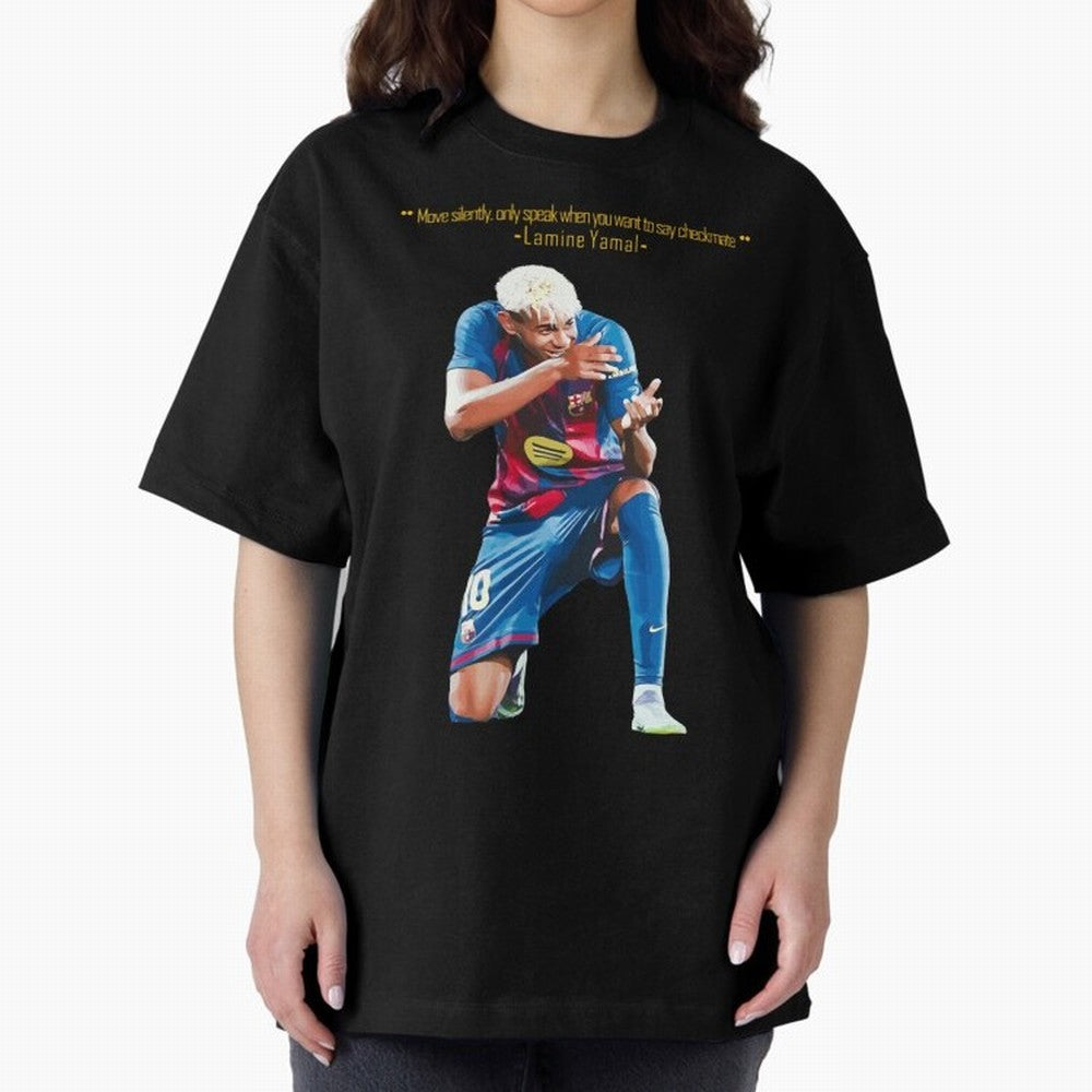 Move Silently Only Speak When You Want To Say Checkmate Lamine Yamal Classic T-Shirt Honor Champions and Dreams in FIFA World Cup 2026 Group Stage Spirit, Centered on Germany, CR7 and Messi, Champion Mindset, Group Stage Buzz, Knockout Tension and