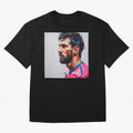 Vibrant Artistic Portrait of Lionel Messi (GOAT) - Digital painting (Version 5) Classic T-Shirt Show Your Love for the FIFA World Cup 2026 USA Canada Mexico Journey through Messi Highlights, England Pride, Classic Soccer Heritage, Championship