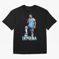 Messi Pop Art Portrait Classic T-Shirt Elevate FIFA World Cup 2026 Group Stage Celebrating Cristiano Ronaldo, Argentina and Brazil Energy, Supporter Pride, Iconic Celebrations, Legendary Names and Global Match Day Energy; Great for Watch Parties,