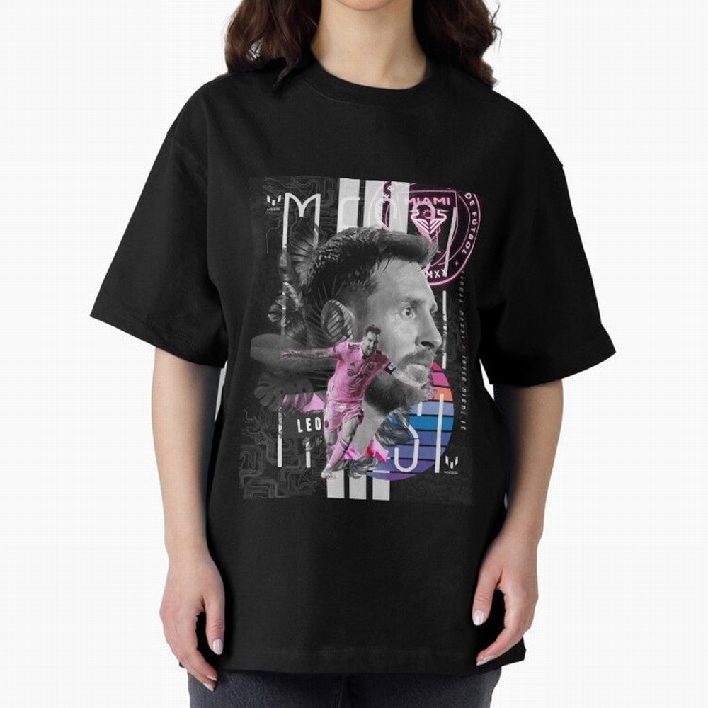 Messi Pop Art Portrait Classic T-Shirt Bring Legendary Rivalry Energy to FIFA World Cup 2026 for Fans of Messi and France and Portugal, Bringing Global Supporter Spirit, Legendary Goals, National Colors and Tournament Celebration; Ideal for