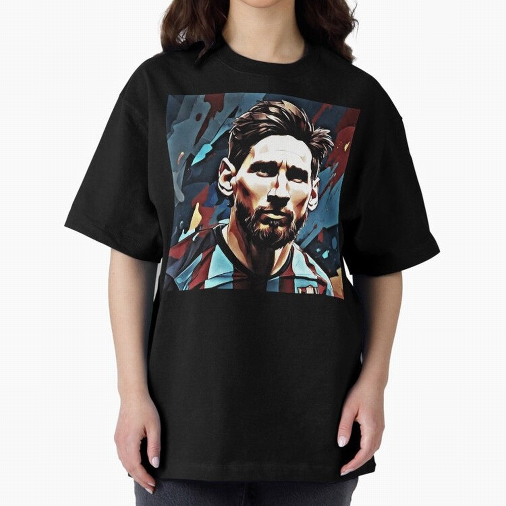 Messi The GOAT Oversized T-Shirt Celebrate Rivalries and Pride in the FIFA World Cup 2026 Group Stage Journey through CR7 Highlights, England Pride, Game Day Rituals, Football Legends, Country Pride and the Road to the Final; Ideal for Fans Who
