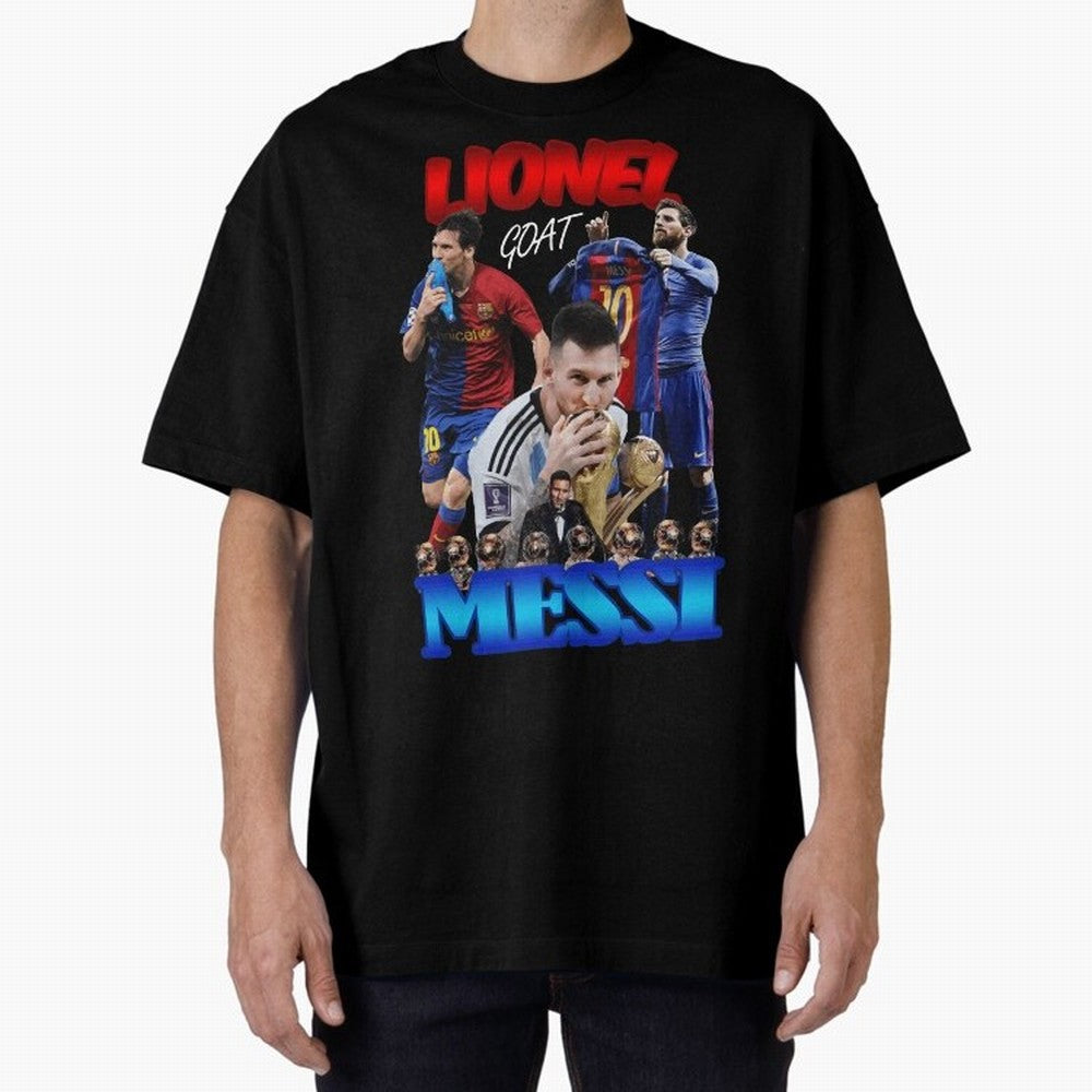 Messi The GOAT Classic T-Shirt Make Every Kick Count in Match Day Hype around FIFA World Cup 2026 Group Stage, Neymar, Haaland and Cristiano Ronaldo, Argentina, France and Brazil, Tournament Hype, Historic Matchups, Family Viewing Parties and