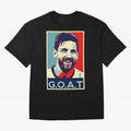 Messi Pop Art Portrait Classic T-Shirt Show Love for Legendary Goals in FIFA World Cup 2026 USA Canada Mexico Spirit, Connected to Netherlands, Neymar, Classic Soccer Heritage, Championship Pressure, Fan Loyalty and International Pride; Ideal for