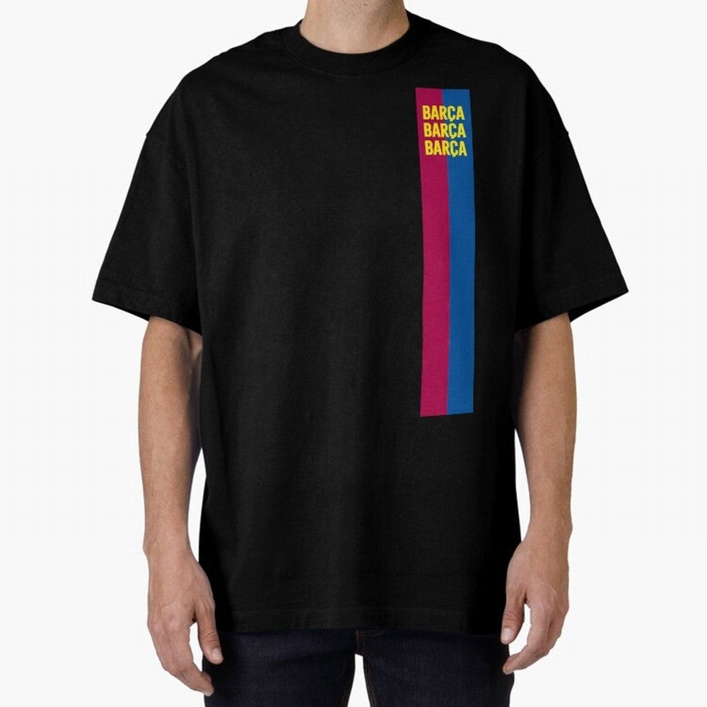 Fc Barcelona Barca Barca Barca Classic T-Shirt Keep the Match Day Mood of FIFA World Cup 2026 USA Canada Mexico for Fans of Messi and France and Portugal, Bringing Match Day Excitement, Supporter Culture, Golden Goals and Global Football Passion;