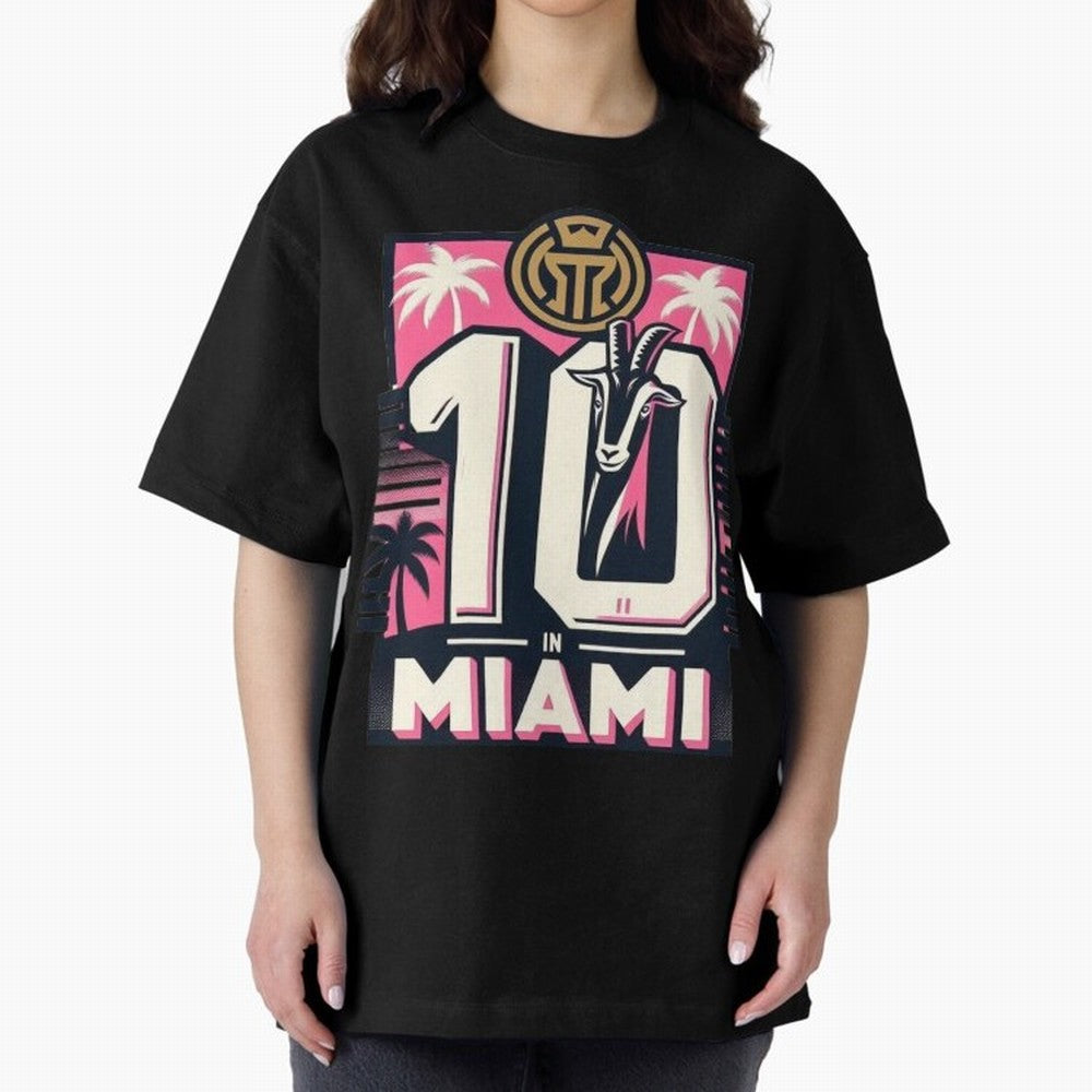 Messi The GOAT Oversized T-Shirt Cheer for FIFA World Cup 2026 Group Stage for Fans of Haaland and England, France and Netherlands, Bringing Match Day Excitement, Supporter Culture, Golden Goals and Global Football Passion; Great for Watch Parties,