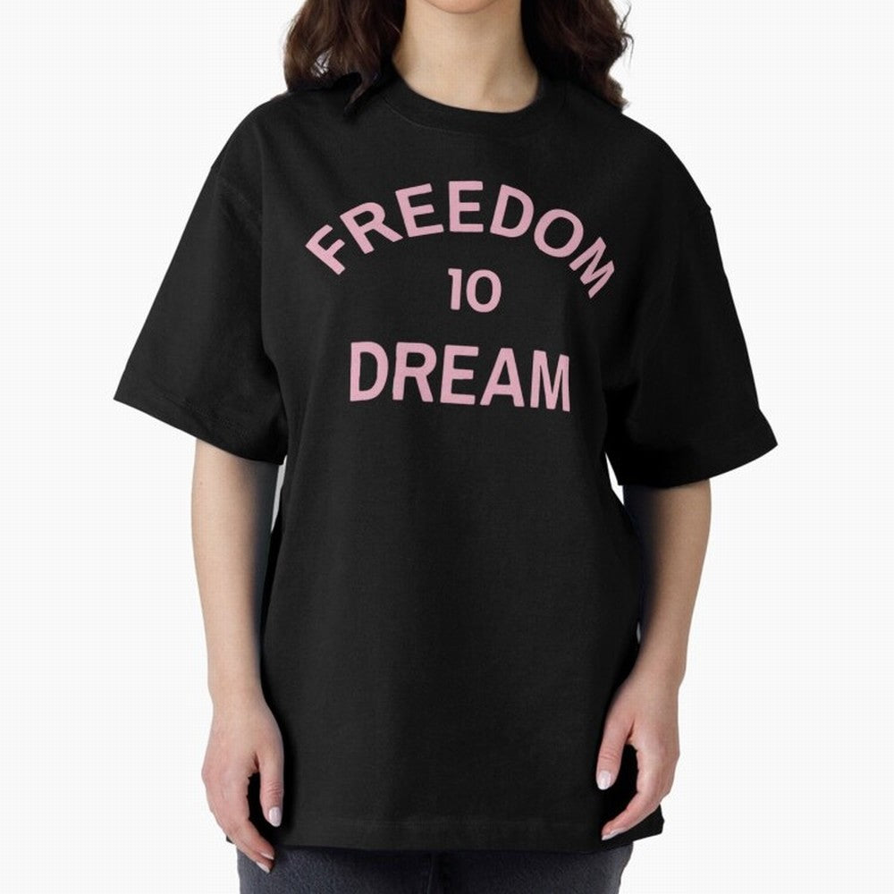 Freedom 10 Dream Oversized T-Shirt Elevate Match Day Hype around FIFA World Cup 2026 Group Stage, Neymar, Haaland and Cristiano Ronaldo, Brazil, Worldwide Fan Energy, Dramatic Goals, Stadium Lights and Championship Celebrations; Built for