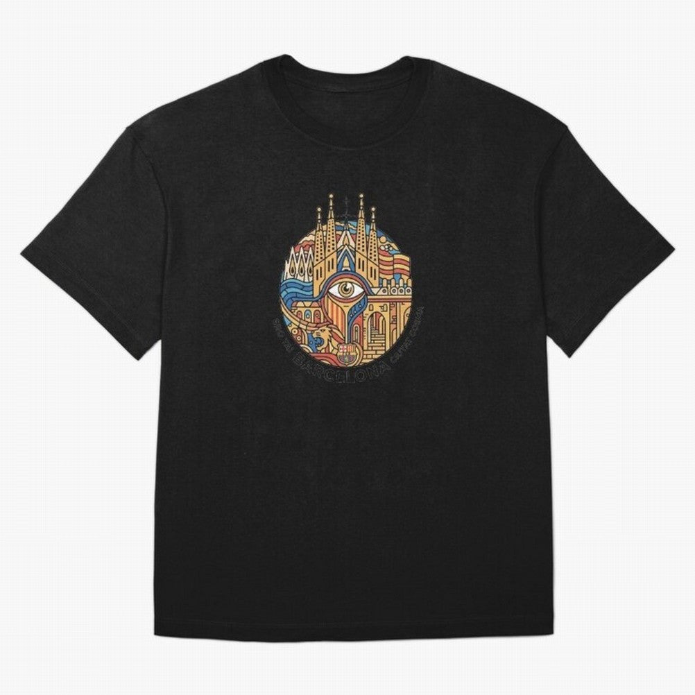 BARCELONA Oversized T-Shirt Upgrade FIFA World Cup 2026 for Fans of CR7 and England, Bringing Sports Nostalgia, International Competition, Famous Players and Unforgettable Victories; Great for Watch Parties, Sports Bars, Family Nights, Fan Clubs