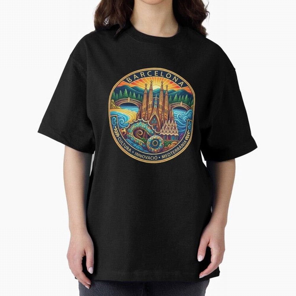 BARCELONA Oversized T-Shirt Represent the Passion of FIFA World Cup 2026 Group Stage Built around Neymar, Brazil Energy, Stadium Memories, Football Loyalty, International Chants and Championship Tradition; Ideal for Fans Who Follow Messi, Cristiano