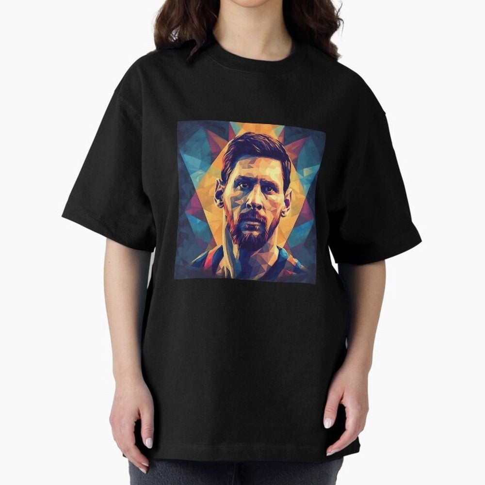 Lionel Messi Portrait Vector Classic T-Shirt Show Fan Pride Across FIFA World Cup 2026 Spirit, Made for England, CR7, Match Day Excitement, Supporter Culture, Golden Goals and Global Football Passion; Built for Supporters Chasing Trophy Dreams,