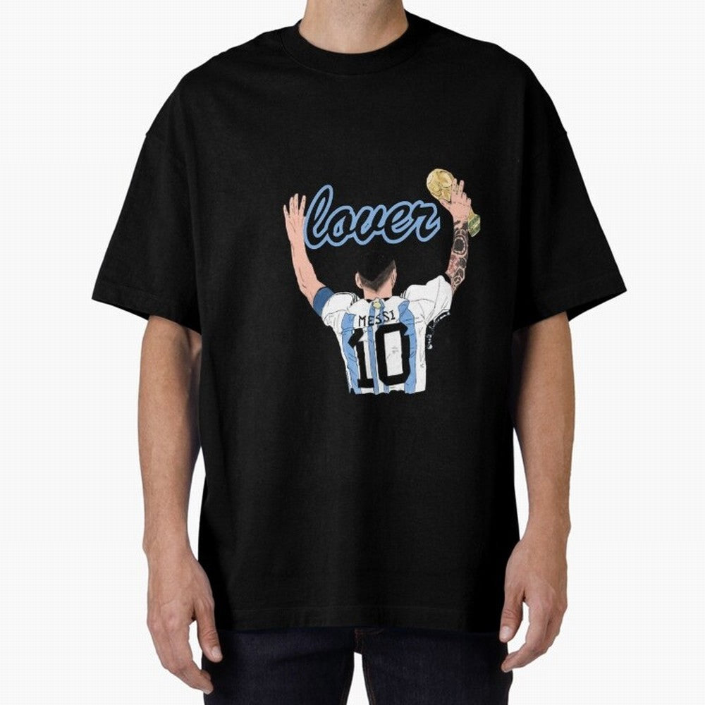 Messi Lover Classic T-Shirt Support FIFA World Cup 2026 Group Stage for Fans of Messi and Cristiano Ronaldo and Brazil, Bringing Championship Spirit, Famous Goals, Roaring Crowds and International Football Unity; Ideal for Passionate Fans Who Love