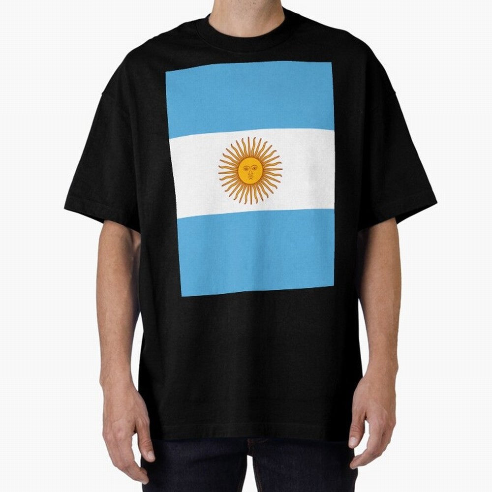 Argentina Oversized T-Shirt Celebrate the Stars of Match Day Hype around FIFA World Cup 2026 USA Canada Mexico, Neymar, Haaland and Cristiano Ronaldo, France, Supporter Pride, Iconic Celebrations, Legendary Names and Global Match Day Energy;