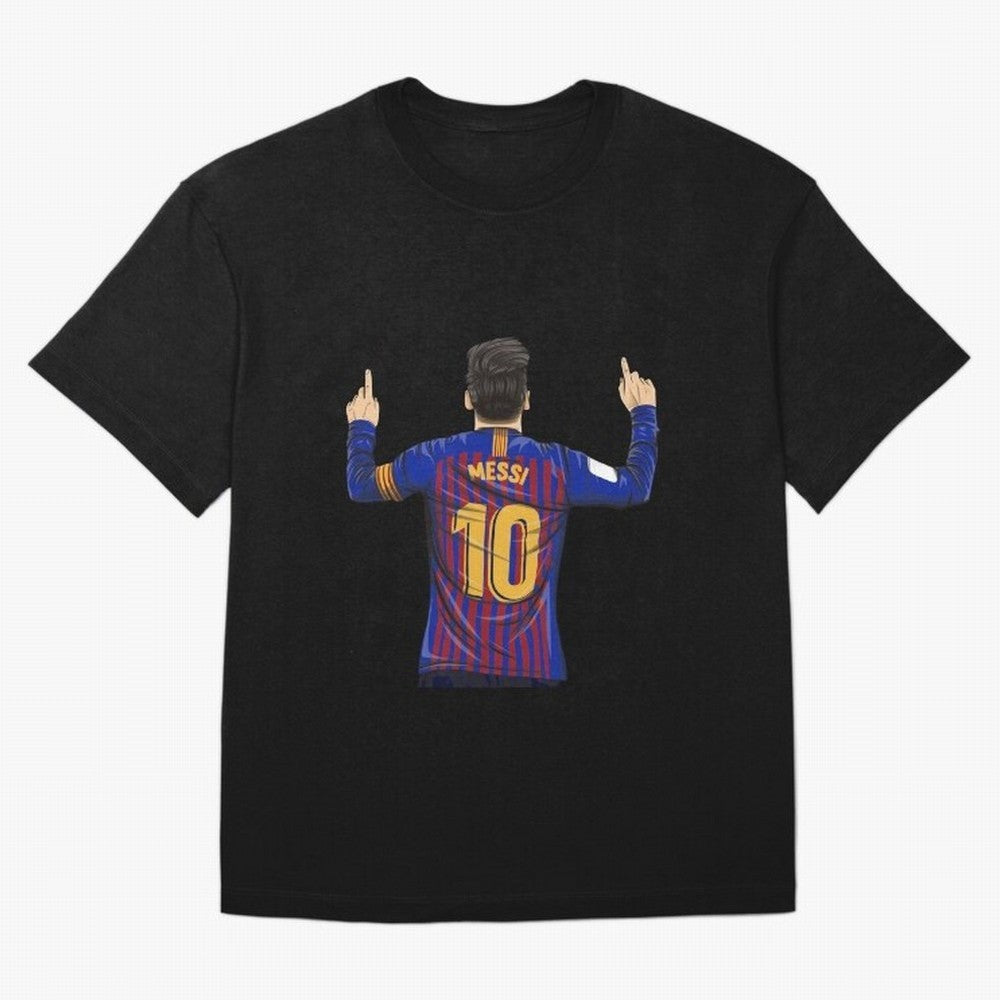 Lionel Messi Barcelona's Version Classic T-Shirt Join the Global Buzz around the FIFA World Cup 2026 USA Canada Mexico Journey through Mbappe and Neymar Highlights, Portugal Pride, Match Day Excitement, Supporter Culture, Golden Goals and Global