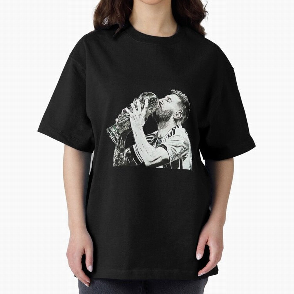 Lionel Messi Classic T-Shirt Unlock the FIFA World Cup 2026 Journey through Haaland and Mbappe Highlights, France Pride, Vintage Soccer Flavor, Modern Football Stars, National Flags and Final Night Emotion; Created for Match Day Parties, Soccer