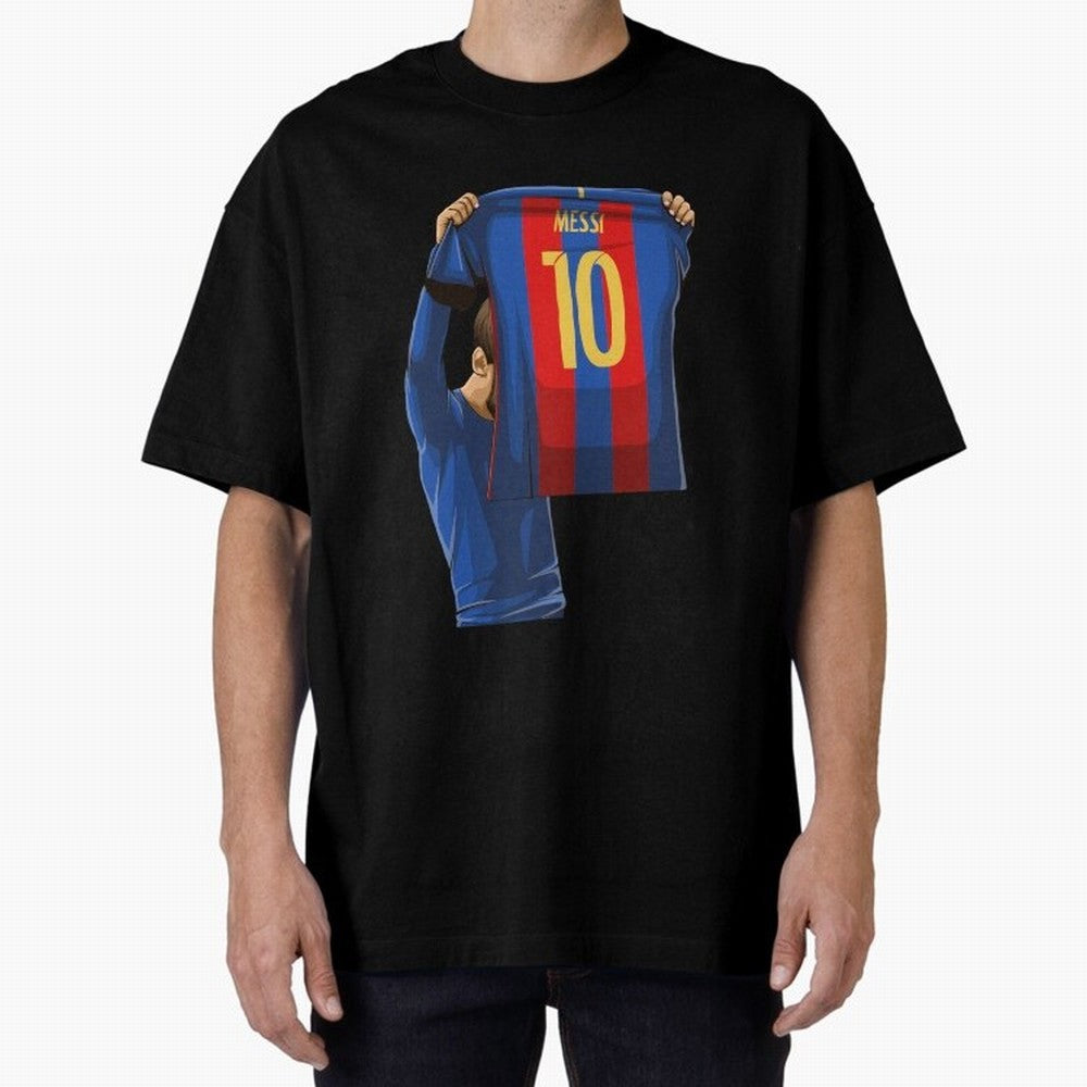 Lionel Messi Oversized T-Shirt Show Your Love for FIFA World Cup 2026 USA Canada Mexico Spirit, Celebrating England and Germany, CR7, Tournament Hype, Historic Matchups, Family Viewing Parties and Global Sports Pride; Made for Die Hard Supporters,