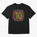 Lionel Messi #10 - The Icon Collection Classic T-Shirt Upgrade Match Day Hype around FIFA World Cup 2026 USA Canada Mexico, CR7, Brazil, Portugal and Argentina, Worldwide Fan Energy, Dramatic Goals, Stadium Lights and Championship Celebrations;