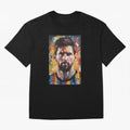 Lionel Messi Oversized T-Shirt Get Ready for Global Football Passion for FIFA World Cup 2026, Built around Mbappe, France and Portugal, Stadium Memories, Football Loyalty, International Chants and Championship Tradition; Great for Supporters Who