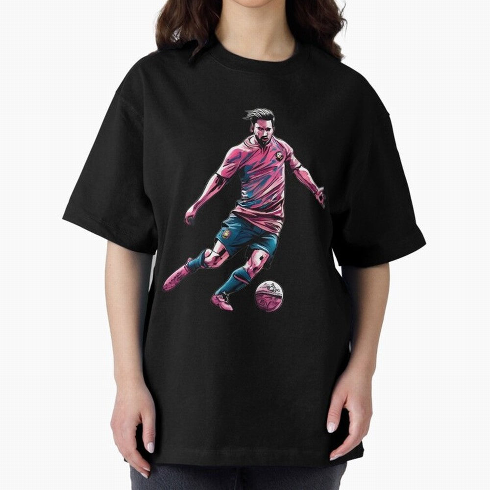 Lionel Messi watercolor drawing Classic T-Shirt Follow the Road to Global Football Passion for FIFA World Cup 2026, Filled with Neymar, Brazil, Match Day Excitement, Supporter Culture, Golden Goals and Global Football Passion; Ideal for Fans Who