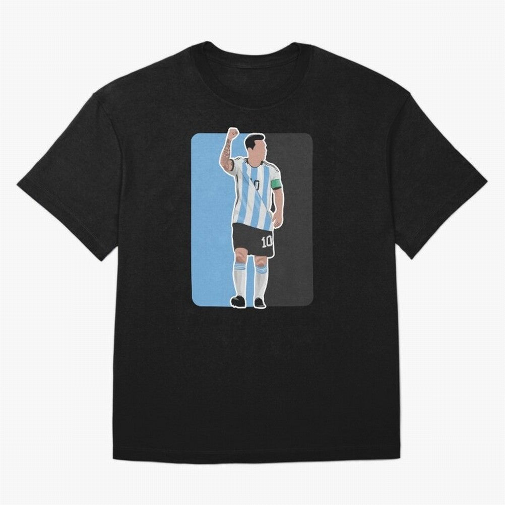 Messi World Cup 2022 Oversized T-Shirt Celebrate Football Heritage in FIFA World Cup 2026 USA Canada Mexico Inspired by CR7 and Messi, France Energy, Game Day Rituals, Football Legends, Country Pride and the Road to the Final; Perfect for People