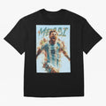 Messi The GOAT Oversized T-Shirt Represent the FIFA World Cup 2026 Group Stage Journey through Messi, CR7 and Mbappe Highlights, Germany Pride, Fan Favorite Moments, National Team Passion, Big Match Drama and Soccer History; Great for Supporters