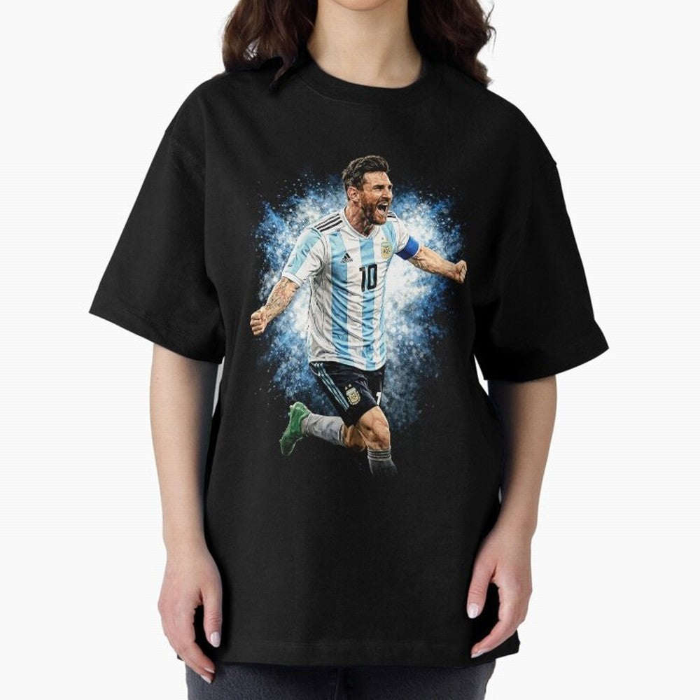 Messi Football Legend Pride Classic T-Shirt Showcase Match Day Hype around FIFA World Cup 2026 USA Canada Mexico, Messi and Cristiano Ronaldo, Argentina, France and Brazil, Supporter Pride, Iconic Celebrations, Legendary Names and Global Match Day